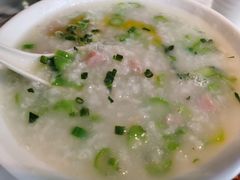 瑶柱肉沫菜心粥-多多旺港式茶餐厅(新区店)