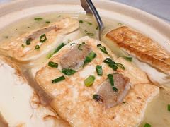 招牌豆腐系列菜（鸡汁煎酿水鬼重）-炳胜品味(海印总店)