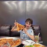 济南超大美式披萨吃到爽