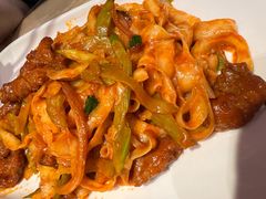 番茄牛肉炒面-好嫂子酱猪手•农家菜(蒲黄榆店)