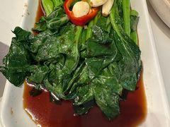 广东白灼菜心-南拳十三姨·潮汕砂锅粥·粤菜(西单大悦城店)