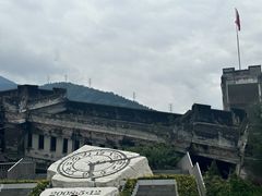 -四川汶川特大地震漩口中学遗址