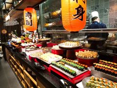 自助取餐区-领鲜活海鲜榴莲自助火锅(东门店)