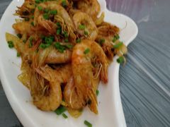 香辣蟹，椒盐虾-覃记海鲜美食餐厅