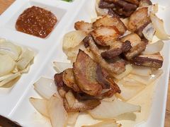 烤五花肉生菜-京玉菲饭店(李村店)