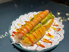 美式经典热狗-吱咖啡西式简餐