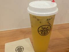 百香柠檬奶绿-眷茶臻选(锦艺城店)