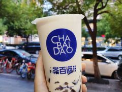 黑糖牛乳啵啵茶-茶百道(太平门直街店)