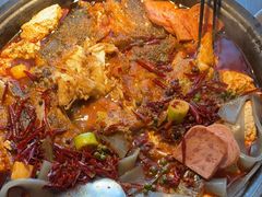 -探鱼·鲜青椒爽麻烤鱼(天一广场店)