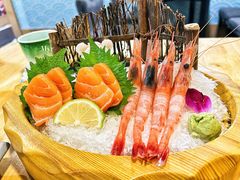 甜虾·挪威三文鱼刺身双品-桃屋日本料理(清华科技园店)