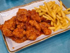 果汁猪扒配薯条-粤·向群饭店(泮塘路店)