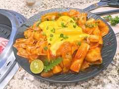 鱼饼炒年糕-安又胖韩国烤肉(美罗城店)