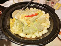 砂锅普宁豆酱焗黄鱼-汤城小厨•粤菜•靓汤(西直门凯德MALL店)