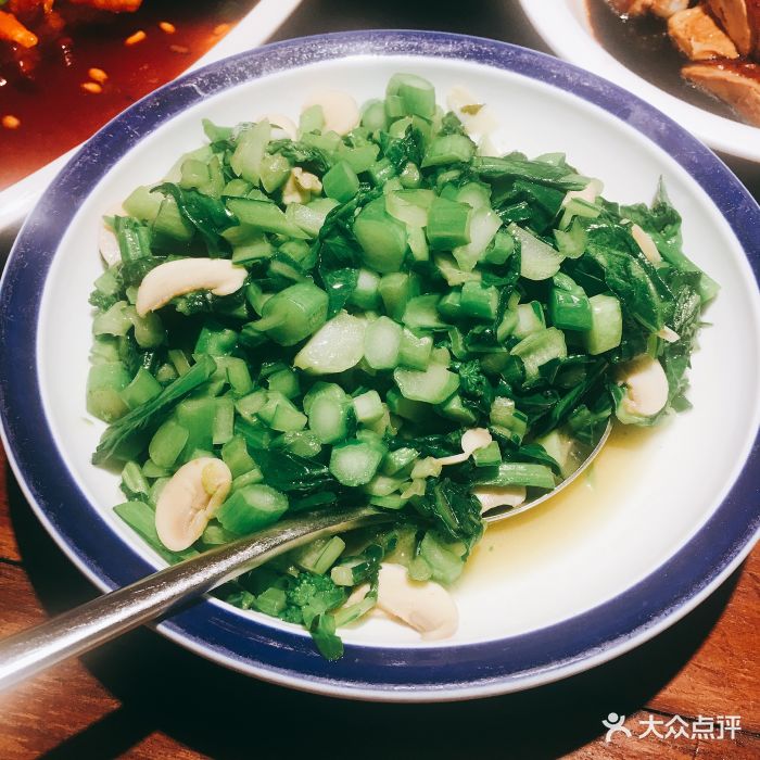 外婆私房菜(德基广场店)口蘑菜心图片 第383张