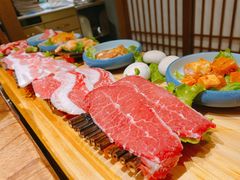 -明洞阿姨·韩式酱蟹烤肉·创意料理(三元桥店)