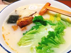 霸王豚骨拉面-汤去三面(骆驼店)