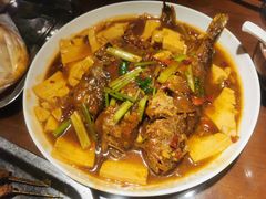 黄鱼烧豆腐-老兰家传统烧烤炒菜泡馍(小南门店)