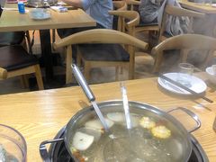 玉米萝卜牛骨汤底-夜牛潮汕鲜牛肉火锅店(翻身店)