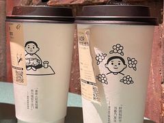 水牛乳焙茶-喜茶(北京通州万达店)
