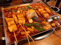 鱼饼火山炒年糕-包装马车·韩国料理·포장마차