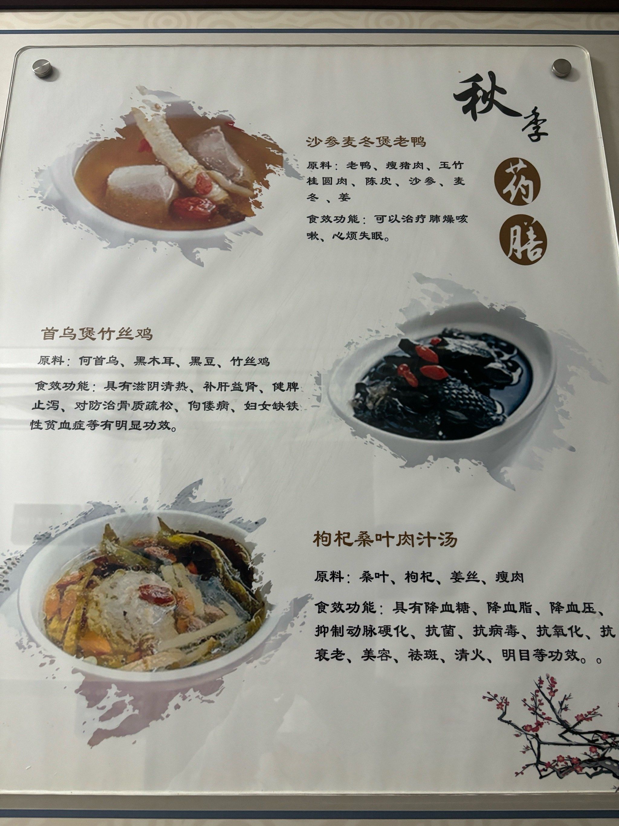 养生 菜单 没事儿自己在家煲个汤吧