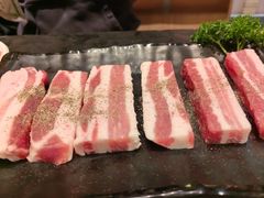 精选厚切五花肉-老熟人烤肉城(马家堡店)