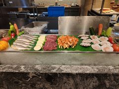 自助取餐区-金海湾自助餐厅(金陵饭店)