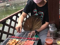 -尚庄度假村·庭台树下·户外烧烤·团建CS·轰趴营地(上庄水库店)