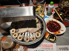 -草家酱蟹炭火烤肉店(珲春南路一店)