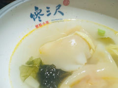 砂锅菜肉大馄饨-馋三尺蟹粉小笼(人民广场店)