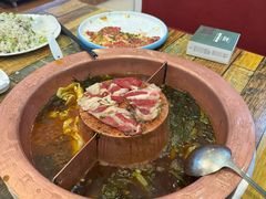 -清真·田园居家酸菜牛肉烤火锅(凤霞路店)