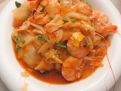 白菜炒虾-华春餐馆(鱼山路店)