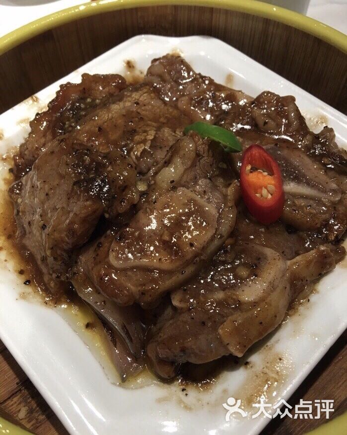 唐宫海鲜舫黑椒蒸牛仔骨图片-北京海鲜-大众点评网