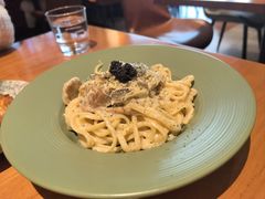 培根蘑菇奶油意大利面-新贝乐意大利餐厅(苏州中心店)