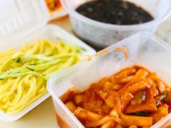 鱼饼炒年糕-桃园中华料理炸酱面(燕儿岛路店)