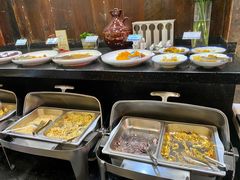 自助取餐区-素德轩素食餐厅(东港店)