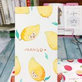 好想好想学画画，画一些可爱系的水果宝宝！