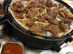 招牌香辣牛肉-酒拾烤肉(乾州店)