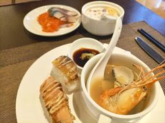 -大中华希尔顿酒店-念自助餐·海南美食·三文鱼