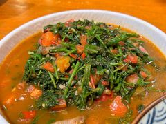 番茄炒水蕨菜-老滇山寨•云南特色菜•地方菜•民族风情歌舞表演(金碧店)