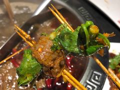 香菜牛肉卷-热辣宗师·串串火锅(万达金街店)