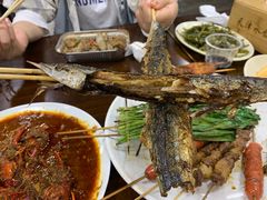 -老蚌埠烤串·新派烧烤·油边王(工农路店)