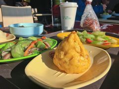 蘑菇炒丝瓜-农园餐厅(北京大学店)