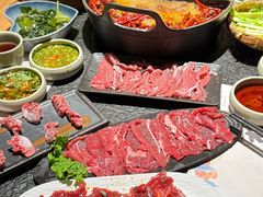 紫苏牛肉-盡膳口福跷脚牛肉火锅(国贸商城店)