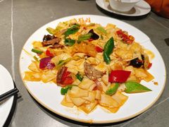 干炒面片-青海名吃尕张娃非遗烤肉(城中店)
