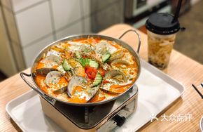 Seafood Tom Yum Hot Pot