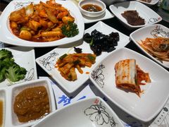 海鲜炒年糕-青松馆韩国料理(香港中路佳世客店)