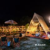 汕尾海丰📍圣诞氛围主题🎄露营风無啡小院 🏕️