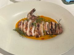 炭烤章鱼配贵州酸汤-LESCEDARS Brasserie Bistro香柏树