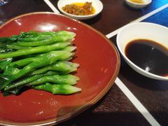蒜香油爆菜心-杭州西子湖四季酒店·金沙厅